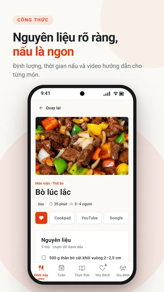 Chi tiết món Bò lúc lắc: ảnh, thời gian nấu, nguyên liệu và link video hướng dẫn