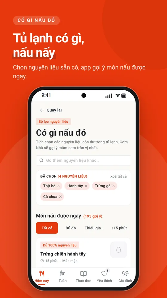 Màn Có gì nấu đó: chọn nguyên liệu trong tủ lạnh để được gợi ý món